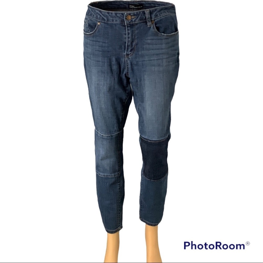 Miss Poured in Blue ankle jeans